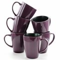Fastfood Mulberry Luxe & Dinner Mugs, Large - 6 Piece FA2447825